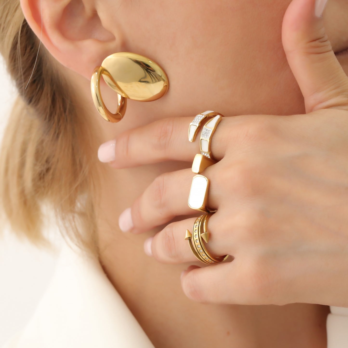 SUMMER HOOP EARRINGS