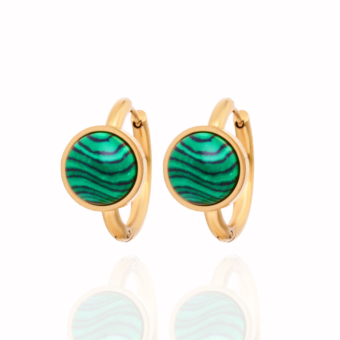 ESME MALACHITE EARRINGS