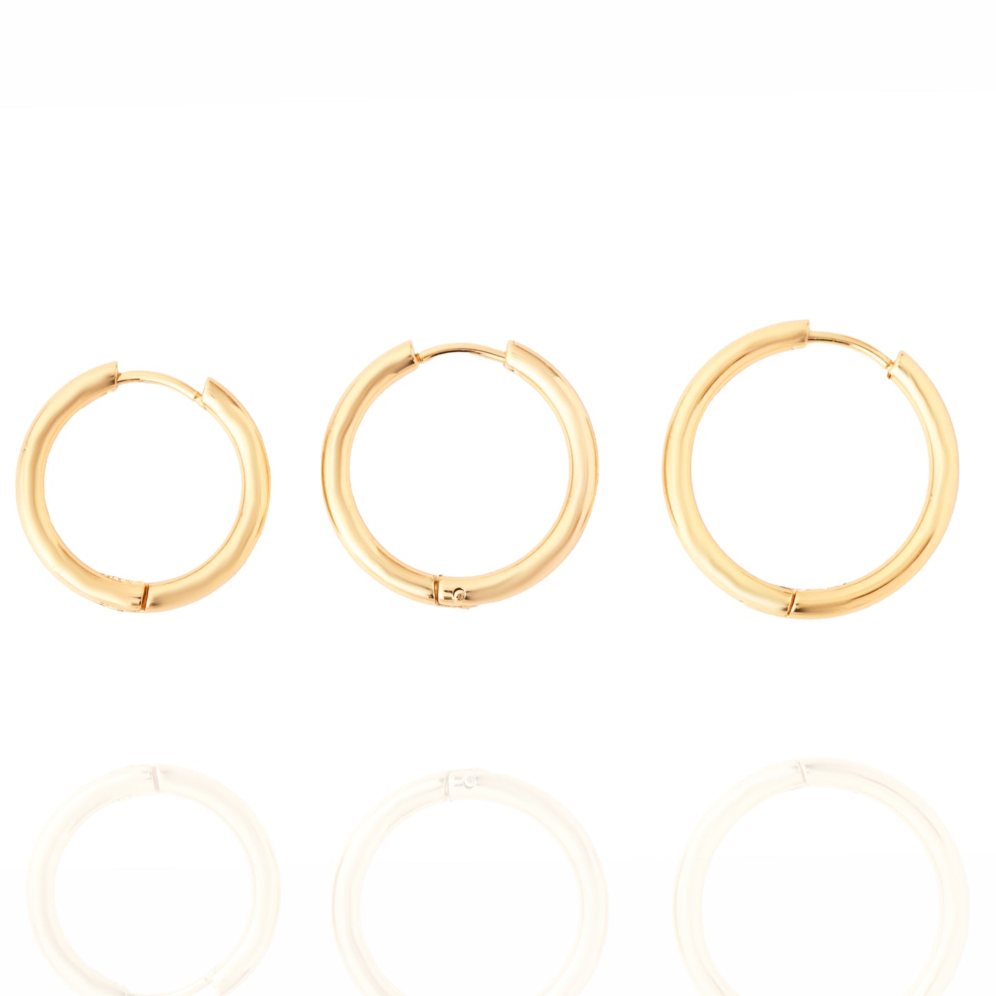 ANNGIE TRIPPLE HOOP EARRINGS SET