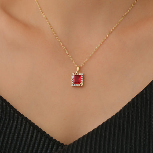 RUBBY NECKLACE