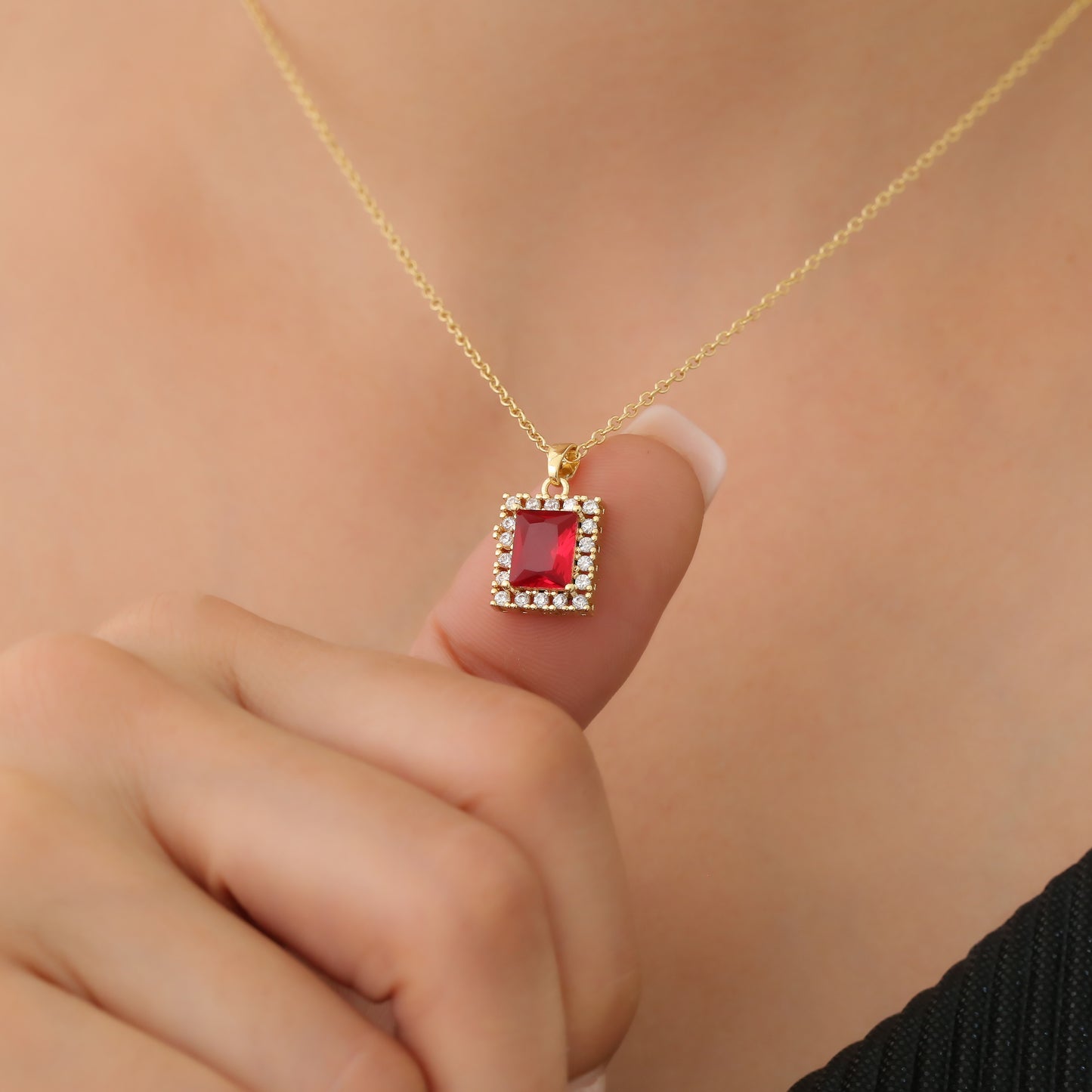 RUBBY NECKLACE