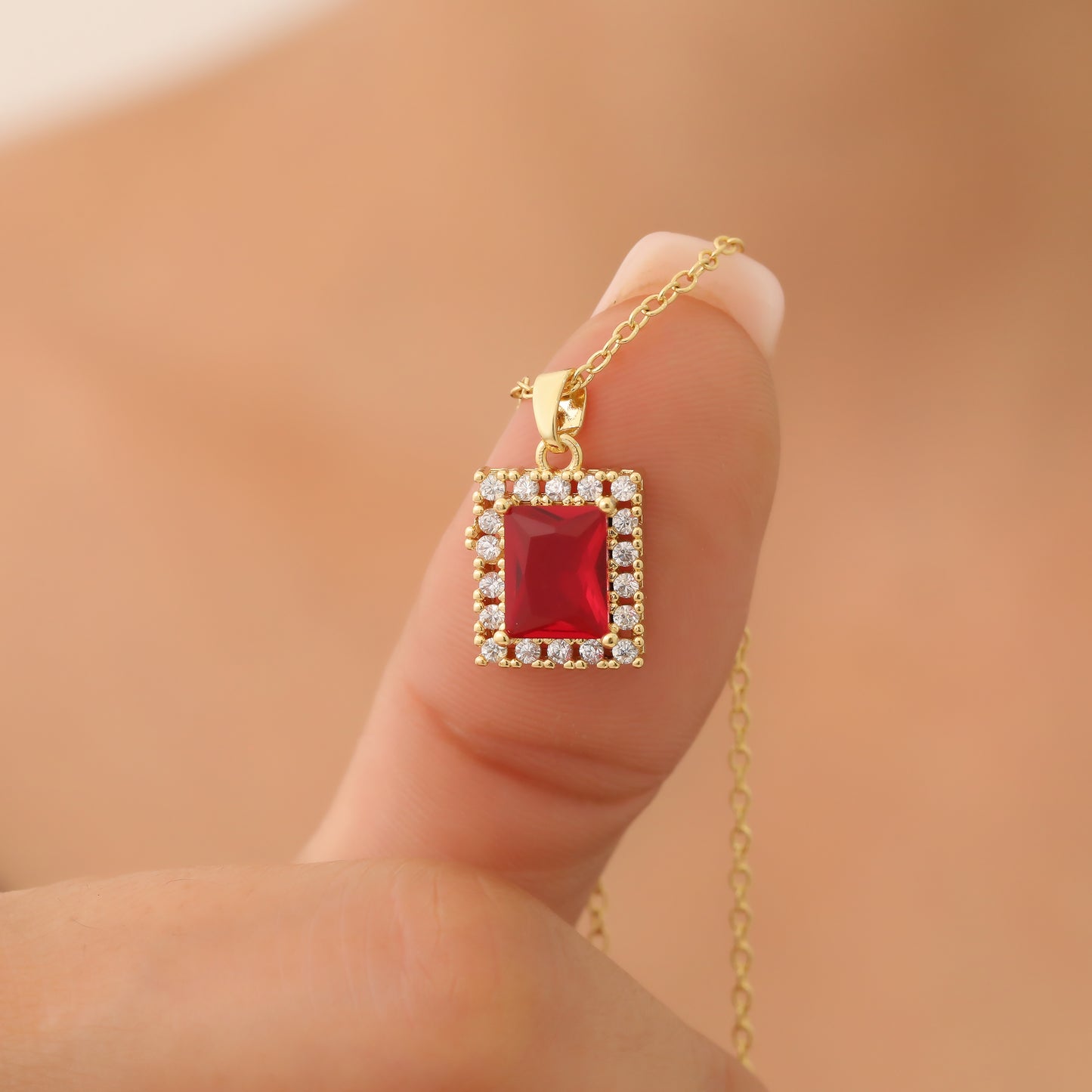 RUBBY NECKLACE