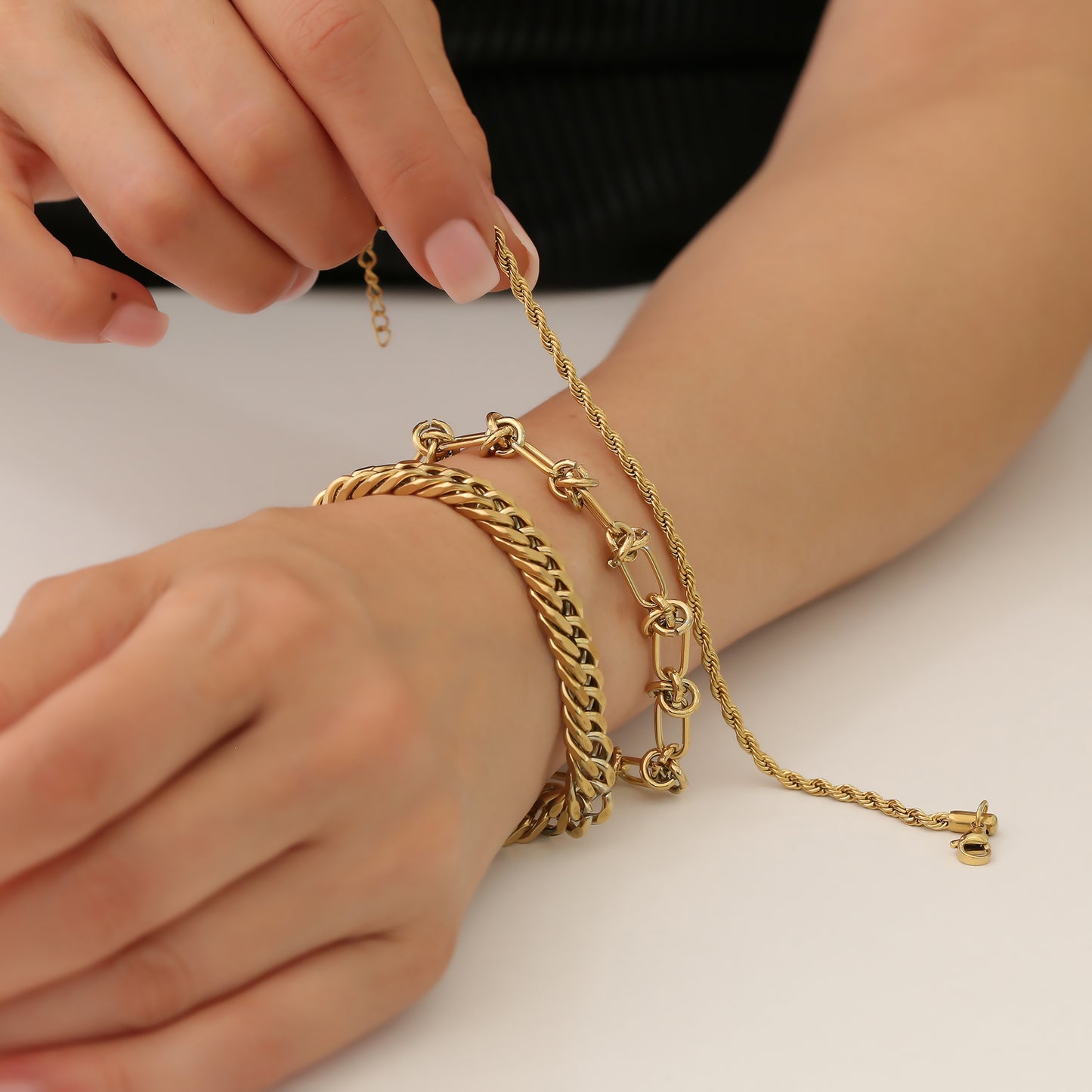 NATALIE ROPE BRACELET