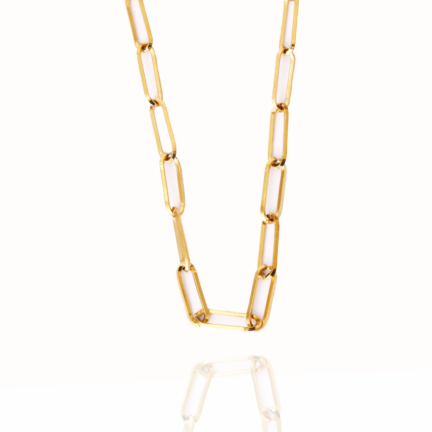 WILLOW PAPERCLIP NECKLACE