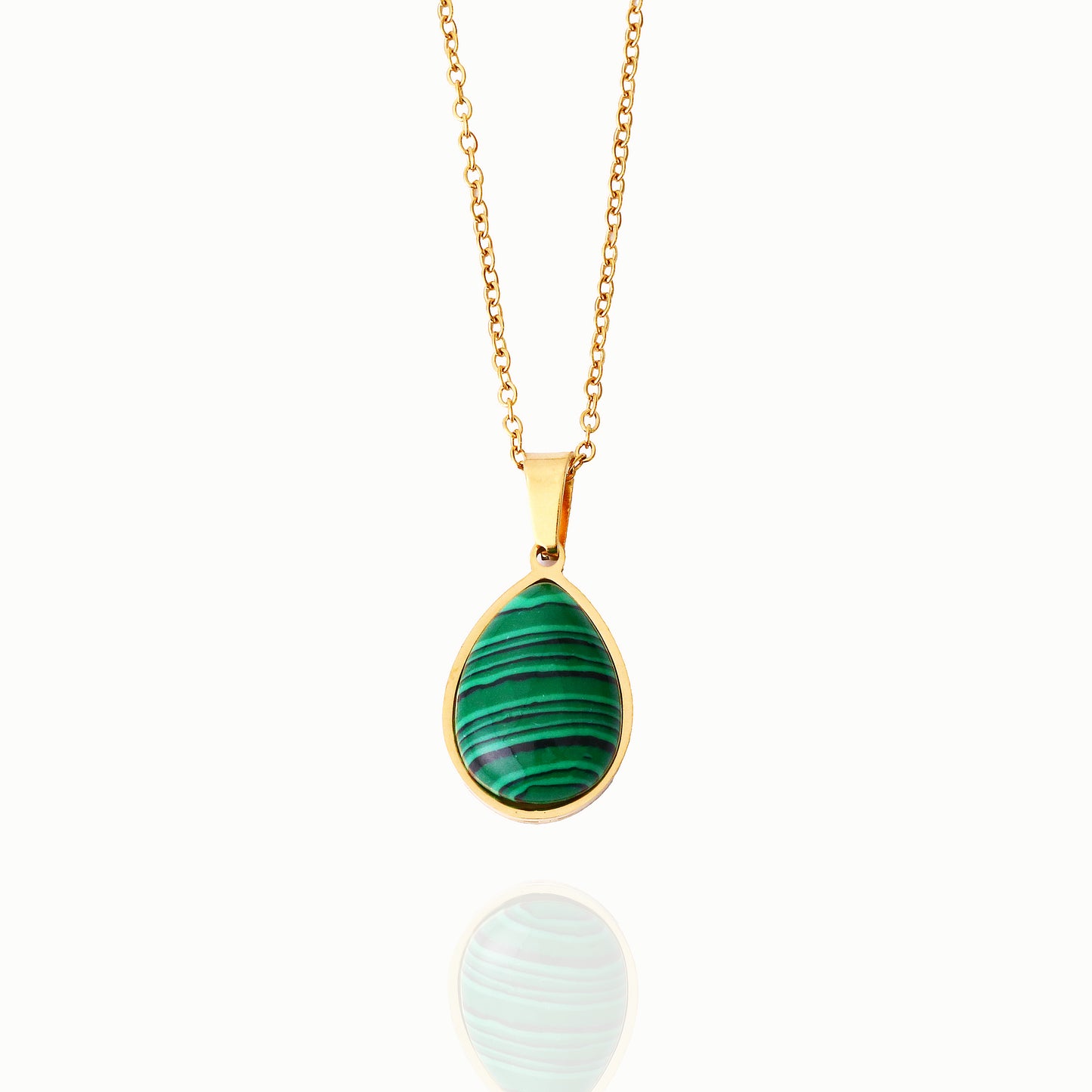 ESME MALACHITE NECKLACE